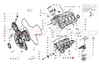 Ferrari OEM Engine Oil Drain Plug Washer M18 for 488 (10259960)
