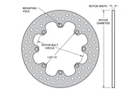 Wilwood Standard Rotor for STM Rear Drag Brakes (160-3202)