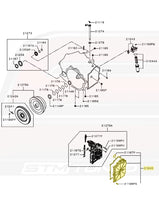 Mitsubishi OEM SST Transmission Case Cover for Evo X MR (2502A042)