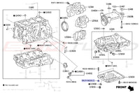 Toyota OEM Engine Oil Pan Nut for Corolla GR (9017906326)