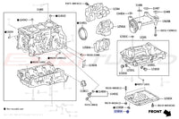 Toyota OEM Engine Oil Pan Drain Plug for Corolla GR (9034112012)