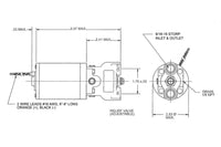 Weldon Turbo Lube Pumps (B8009-A) Schematic