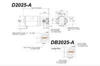 Weldon 1400 HP Fuel Pump All Fuel Types (D2025-A) schematic