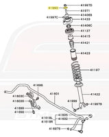 Mitsubishi OEM Rear Strut Washer for Evo 7/8/9 (MB242360)