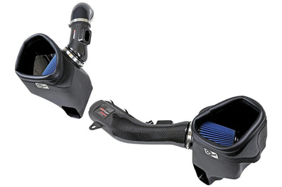 aFe Track Series Carbon Cold Air Intake for BMW F80 M3, F82 M4, and F87 M2 Comp with S55 engine. 