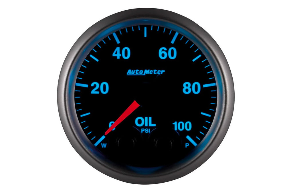 AutoMeter 52mm Elite Digital 0-100 PSI Oil Pressure Gauge