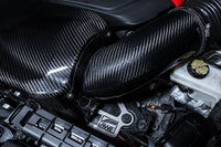 AWE 4.5" S-Flo Carbon Intake for 2017+ Audi RS3 (2660-15050) Closed carbon intake system installed