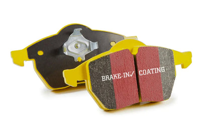 EBC Yellowstuff Brake Pads for Audi R8/ Huracan with Iron Rotors- front and rear brake pads  (DP41513R/DP41127R)
