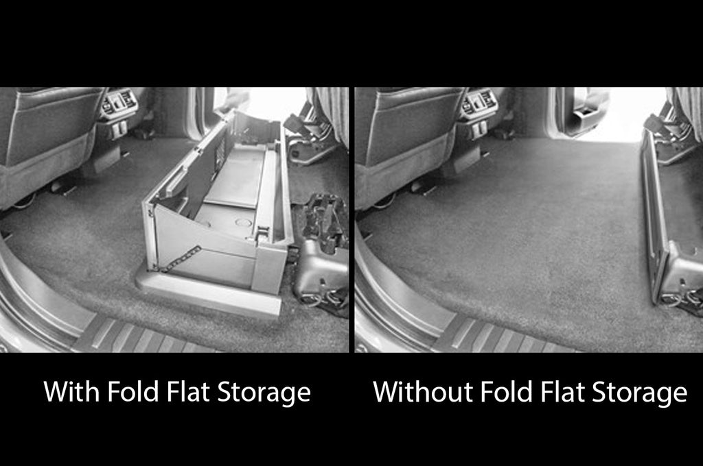 WeatherTech FloorLiner HP – Black Front Row Mats For 2017-2019 Ford Super Duty (1st & 2nd Row)