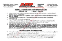 ARP Head Studs for 4G63 6-Bolt DSM (207-4201)
