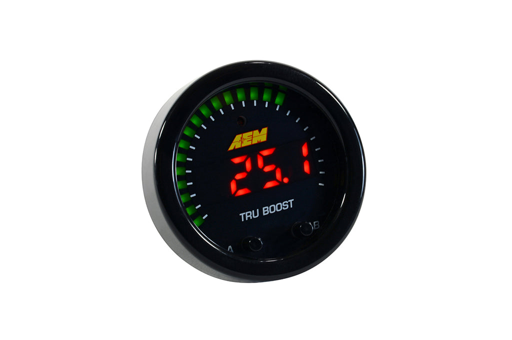 AEM Digital Turbo Boost Gauge 30-4406 – 30 To 35 PSI With LED Interface (NEW)