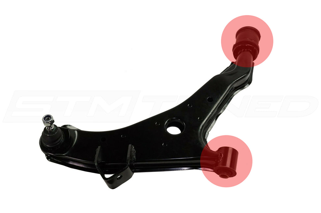 KYB Rear Lower Shock Mount Bushings Set - Pair For Honda, Acura | Suspension Replacement