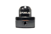 Black FUELAB Mini Fuel Pressure Regulator (53501-1)
