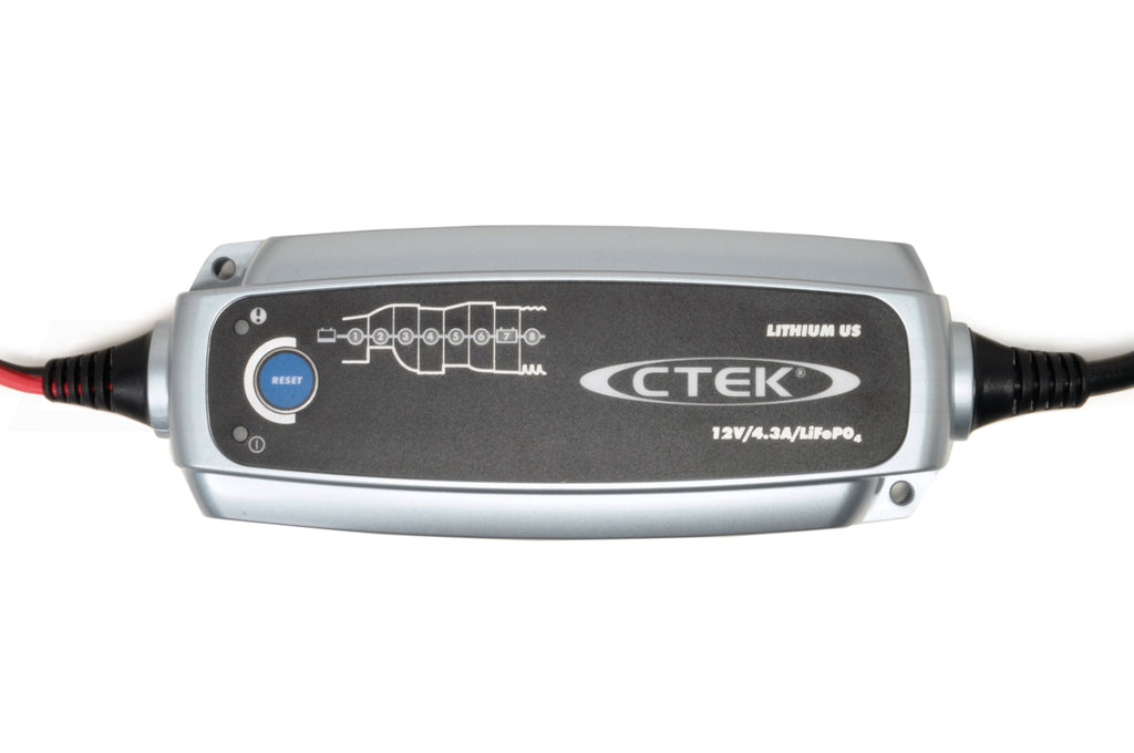 CTEK 12V Lithium US Smart Charger 4.3A  Legend Car / Bandolero – GO  Motorsports Shop