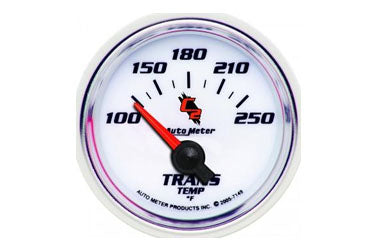 Transmission Temp: 100-250 °F - C2 Air-Core Gauge (2 1/16