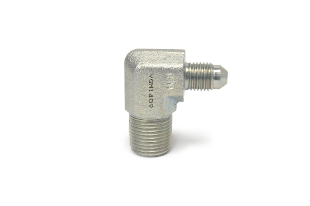 AN To NPT Adapter Fittings – Straight & 90 Degree, Black Anodized Aluminum (AN6, AN8, AN10 To 1/4" NPT, Etc.)