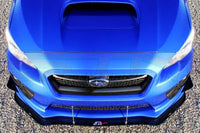 APR Carbon Fiber Front Wind Splitter with Rods for 2015 to 2017 Subaru WRX