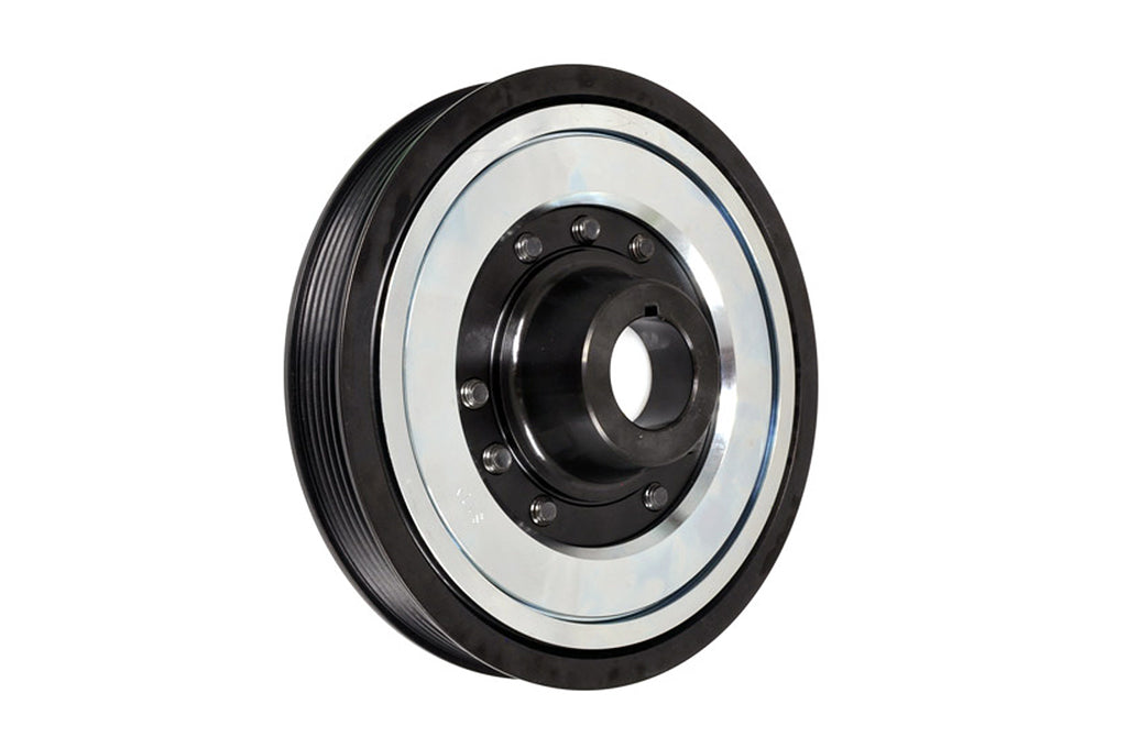 TRQ Harmonic Balancer Crankshaft Pulley For Toyota 4Runner, Celica, Pickup - Compatible With 2.4L & 2.2L Engines