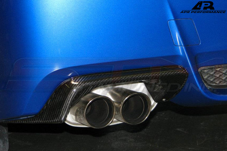 APR Carbon Fiber Exhaust/Bumper Heatshield - 11-14 WRX/STi Sedan