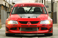 APR Carbon Fiber Front Wind Splitter with Rods for Evo 8 (CW-483008)