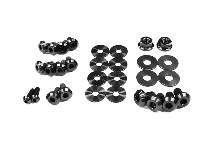 dress up bolts Stage 1 Titanium Hardware Engine Bay Kit for 17-20 Hond Titanium is ~40% lighter than steel and doesnt rust ZSPEC M6-1.0x30mm Dress Up Bolt