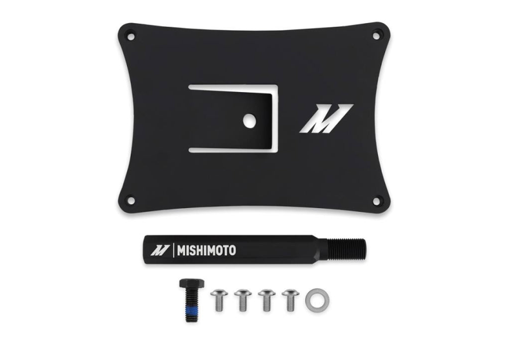 Mishimoto License Plate Frame – MMPROMO-FRAMEBK, Gloss Black, Universal Fit