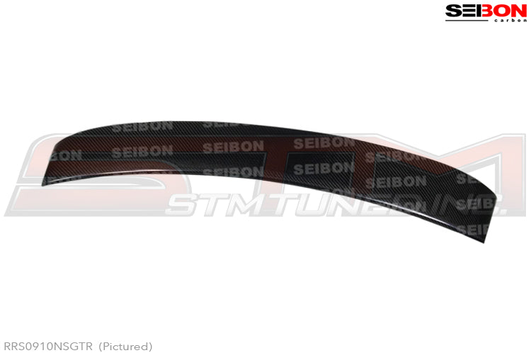 RRS0910NSGTR Seibon R35 GTR Carbon Fiber Rear Roof Spoiler