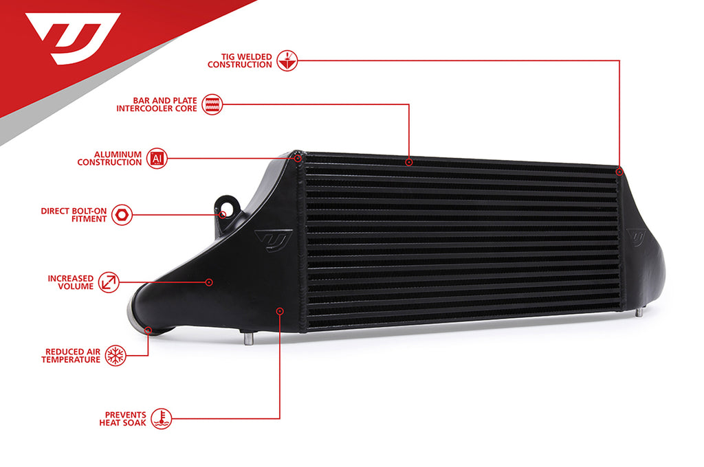 Intercooler THERMOTEC DAB012TT Pour BMW X5/X6 | Compatible E70, F15, F85, échangeur Air-air Turbo, Aluminium - 5