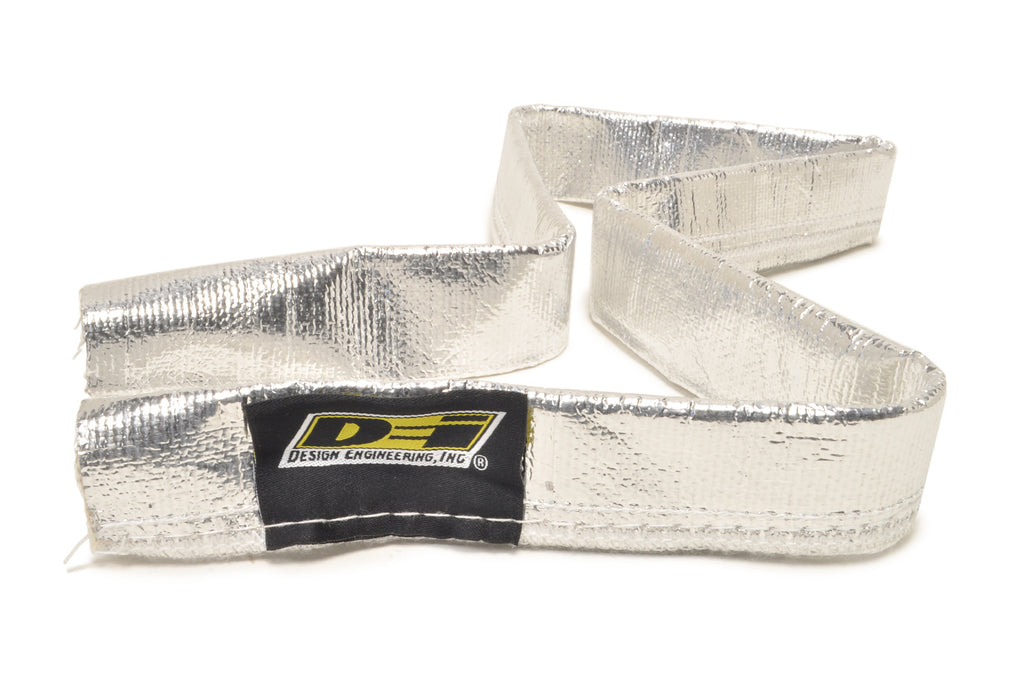 Design Engineering Heat Sheath Sleeving - 3/4" ID X 3ft Aluminized Protection For Wires & Hoses