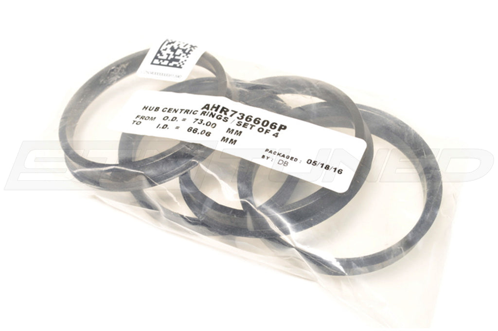 Enkei Hub Centric Rings – ID 67.10mm To OD 72.62mm (Set Of 4) For 67mm Car Hub To 72.6mm Wheel