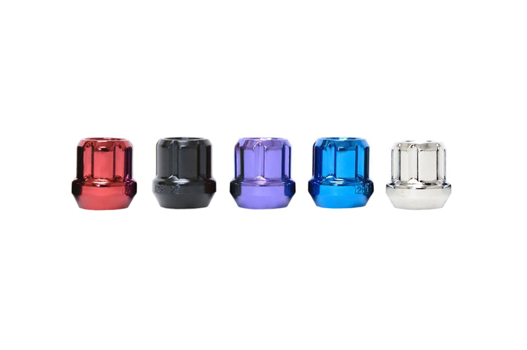 20pcs M12x1.5 M12*1.25 Steel Colorful Racing Car Modification Open-ended Wheel Nuts Lug Nut 50MM 20pcs M12x1.5 M12*1.25 Steel Colorful Racing Car Modification Open-ended Wheel Nuts Lug Nut 50MM