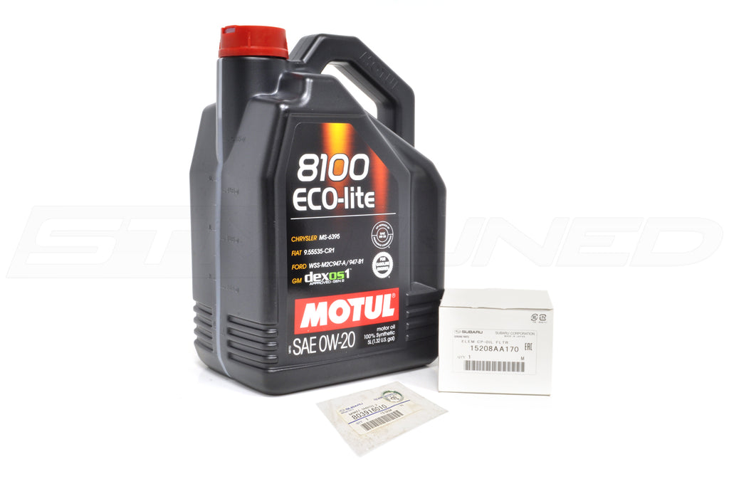 Motul Oil 8100 5W30 Oil Change Kit 2022-2023 Subaru WRX