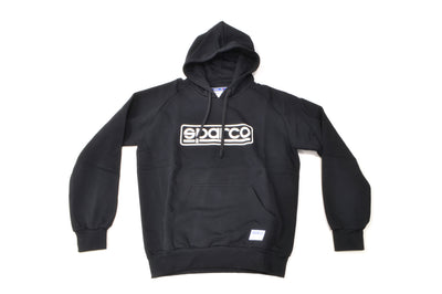 Sparco Frame Hoodie Black (Large 01315NR3L)