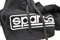 Sparco Frame Hoodie Black (Large 01315NR3L)