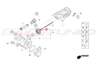 Audi OEM Water Pump O-Ring Seal for V10 R8 Huracan (07L115315)