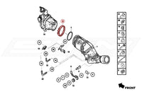 Lamborghini OEM Downpipe to Turbo Clamp for Temerario (07N251616A)