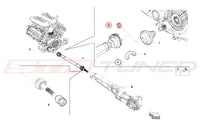 Audi OEM Driveshaft Hex Nut for AWD R8 Huracan Gallardo (086311495)