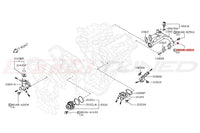 Nissan OEM Water Crossover Pipe Nut for R35 GTR (08918-3081A)