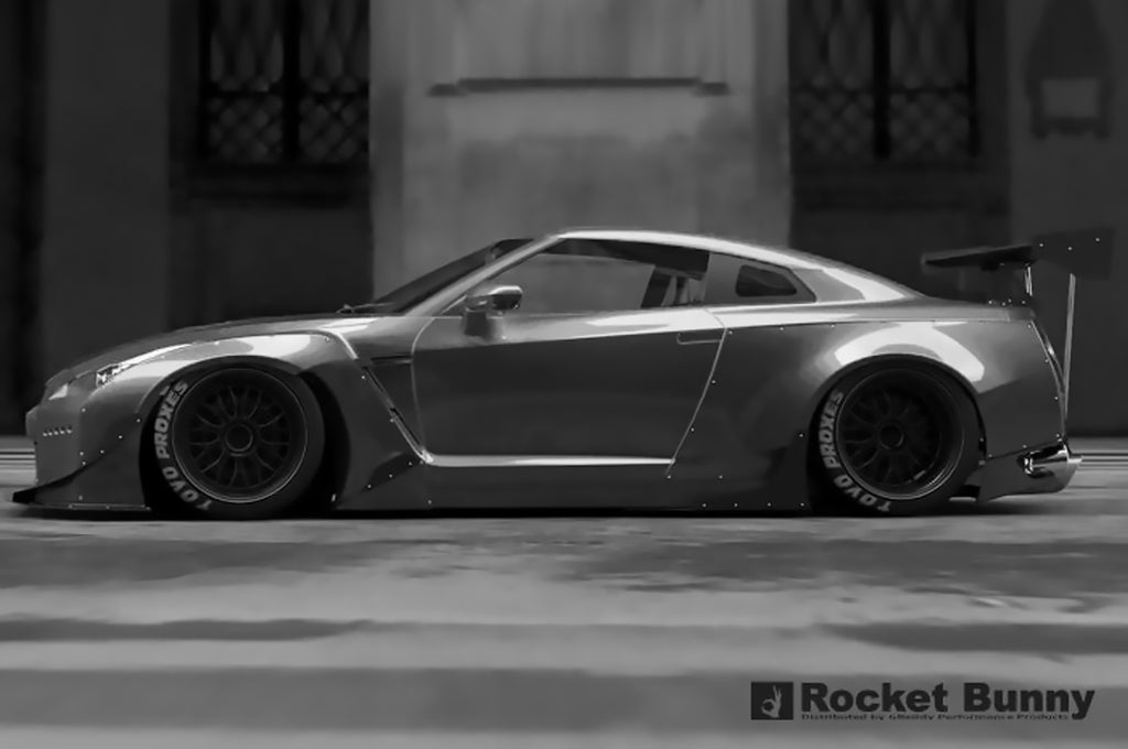 G Reddy R35 Turbo GReddy Rocket Bunny Widebody Kit Aero V1 for R35 GTR (17020635)