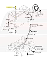 Evo X MIVEC Oil Filter Diagram (04228ZZ)