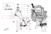 Ferrari OEM Engine Oil Drain Plug for 488 (10300711)