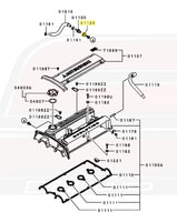 JDM Evo 7 Valve Cover