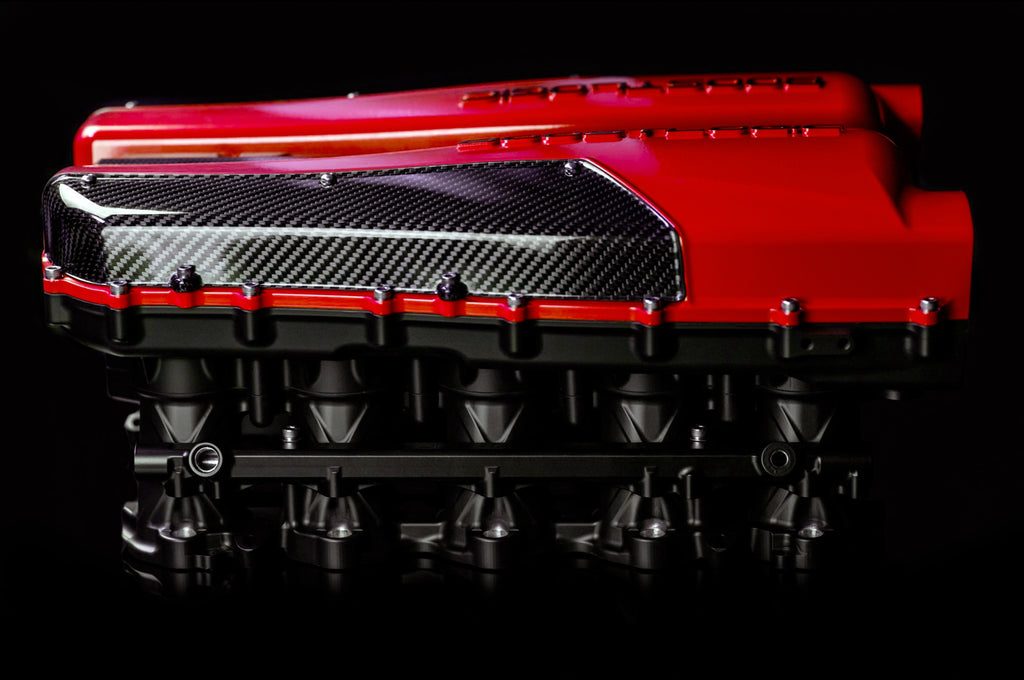 Boost Logic Billet Carbon Fiber Intake Manifold for 17+R8/Huracan