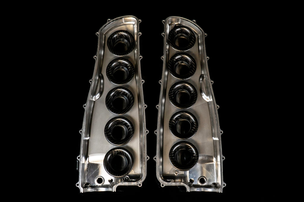 Boost Logic Billet Carbon Fiber Intake Manifold for 17+R8/Huracan