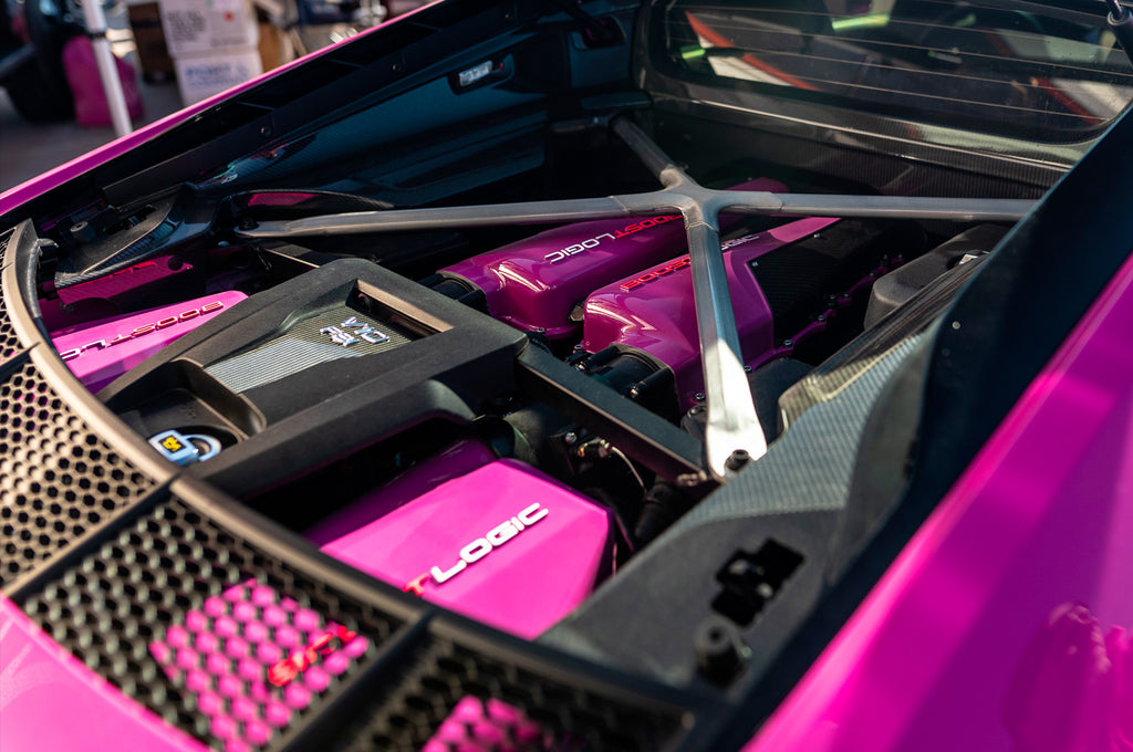 Boost Logic Billet Carbon Fiber Intake Manifold for 17+R8/Huracan