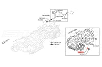 R35 GTR Rear Diff Diagram