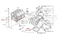 R35 GTR Example Oil Pan Diagram