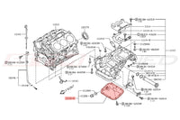 Nissan OEM Lower Engine Oil Pan for R35 GTR (11110-JF01A)