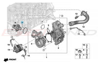 Thermostat Gasket Diagram #9