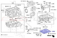 Toyota OEM Engine Oil Pan for Corolla GR (1210218010)